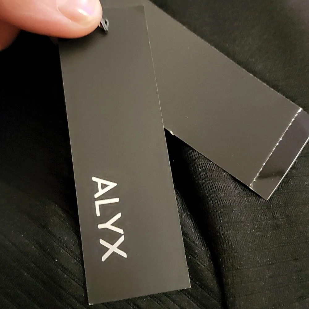 🌺Alyx NWT Peplum Style Top with Gold Metal Detail - Picture 11 of 12